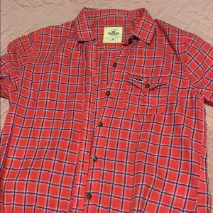 Hollister plaid shirt